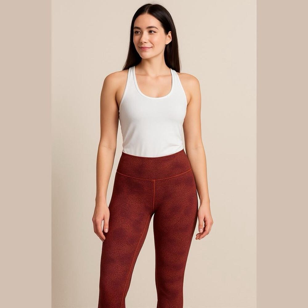 Lululemon Women’s Wunder Train‎ High-Rise Tight 25" Everlux Sz 10 Vintage Orange